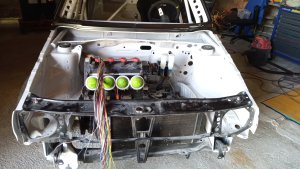 Golf 2 ABF injection Haltech Elite 1000 : faisceau complet et réglage sur banc - miniature 1