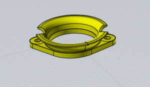 Cornets d’admission très courts imprimés en 3D pour réglage d’injection moteur - miniature 3