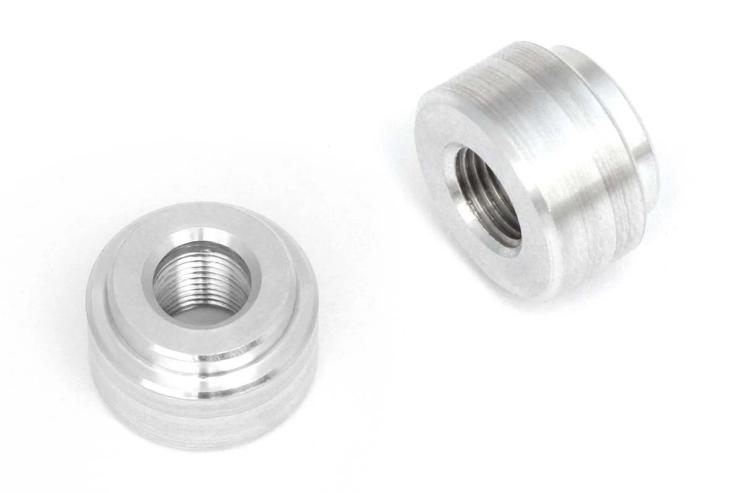 HT-010231 Weld Fitting 1/8 NPT - 27 TPI - 6061 Aluminium Size: 20.4mm x 13mm – Réf. HT-010231