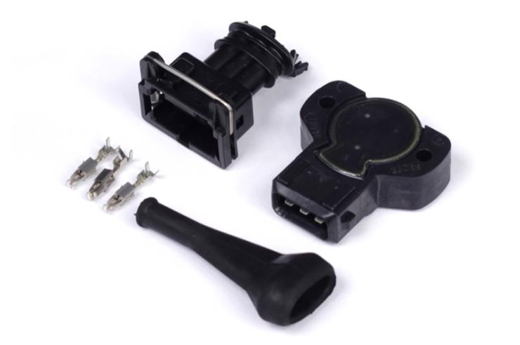 HT-010404 Throttle Position Sensor -Black CCW Rotation 8mm D-Shaft – Réf. HT-010404