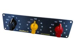 HT-010508 Triple Switch Panel Only - includes Yellow & Red knobs – photo 4