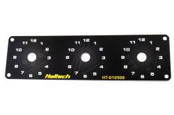 Triple Switch Panel Only - includes Yellow & Red knobs – Réf. HT-010508