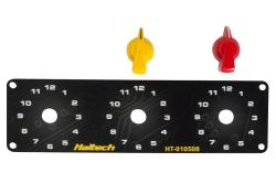 HT-010510 Triple Switch Panel Kit - includes Yellow & Red knobs – photo 2