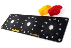 HT-010510 Triple Switch Panel Kit - includes Yellow & Red knobs – Réf. HT-010510