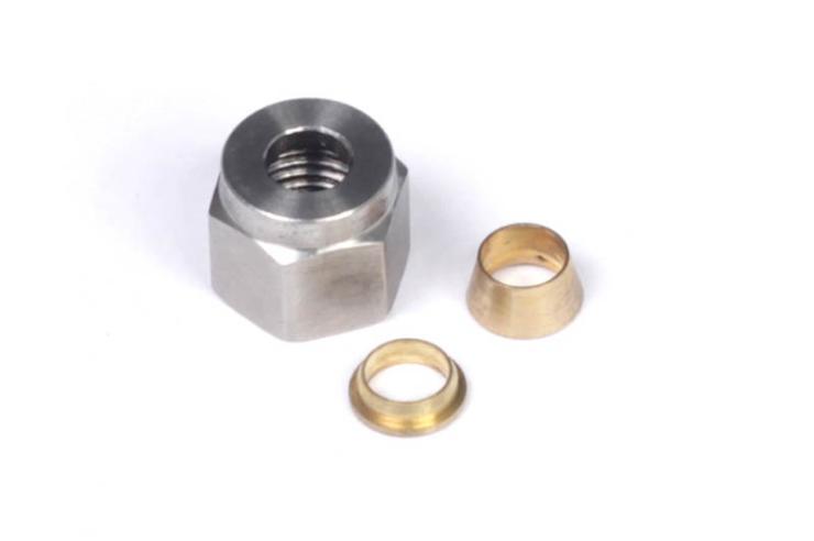 HT-010808 1/4" Nut and Brass Ferrule Only – Réf. HT-010808