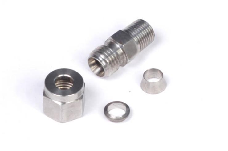 HT-010813 1/4" Stainless Compression Fitting Kit - 1/8" NPT Thread – Réf. HT-010813