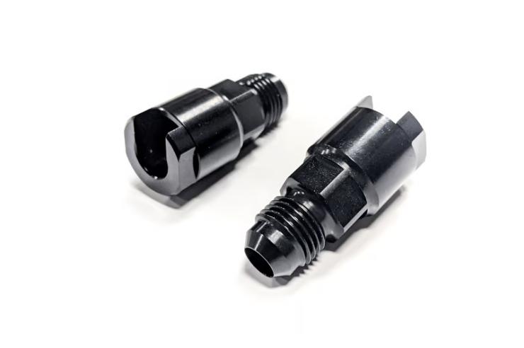 HT-011030 Flex Fuel Fittings 3/8 "GM Spring Lock" to -6AN Male – Réf. HT-011030