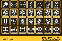 HT-011500 Haltech CAN Keypad Label Set – photo 3