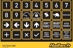 HT-011500 Haltech CAN Keypad Label Set – photo 4