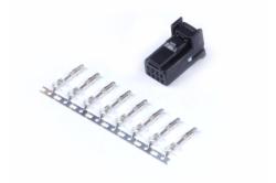 HT-030003 Plug and Pins Only 8 Pin TYCO Black – Réf. HT-030003