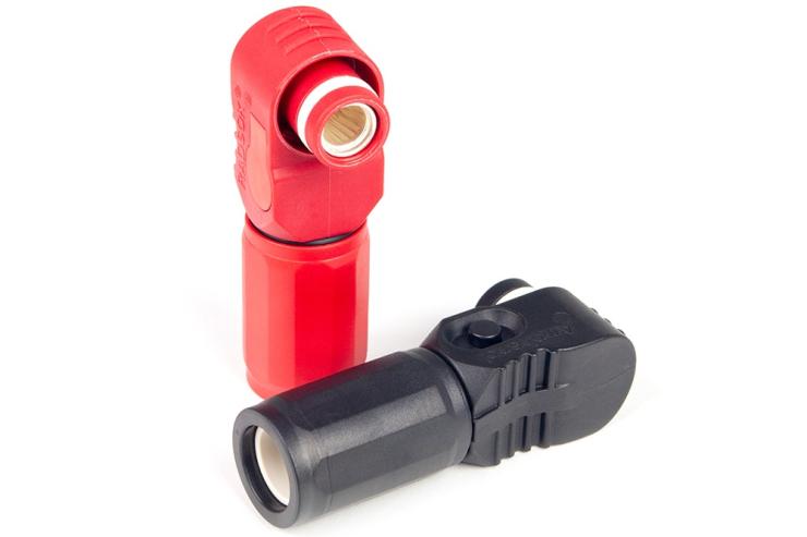 HT-030030 Plug set only - Surlok connectors red and black 200A - Suits Nexus R5 – Réf. HT-030030
