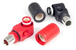 Plug set only - Surlok connectors red and black 200A - Suits Nexus R5 – photo 2