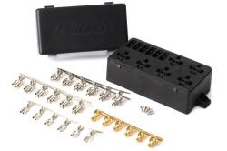 6 Circuit Haltech Fuse Box with Lid and all required pins – Réf. HT-030102