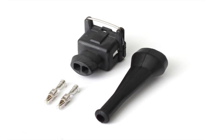 HT-030300 Plug and Pins Only Bosch EV1 (Square) 2 Pin Junior Timer F – Réf. HT-030300