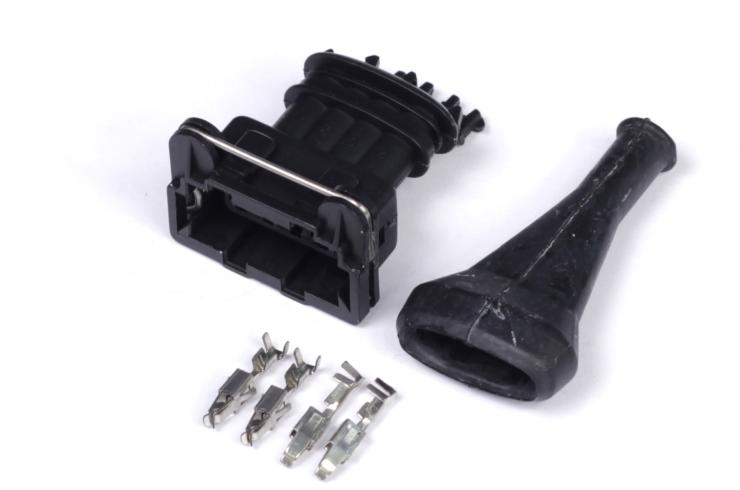 HT-030311 Plug and Pins Only Bosch 4 Pin Junior Timer Female Connect – Réf. HT-030311