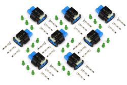 HT-030403 Plug and Pins Only - Ford Coyote 2nd Generation Ignition Coil Plugs - 2015-2017 (Set of 8) – photo 2