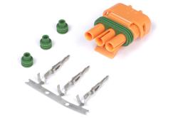 HT-030420 Plug and Pins Only - Delphi 3 pin GM Style MAP Sensor Orange – Réf. HT-030420