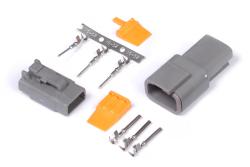 HT-031013 Plug and Pins Only - Matching Set Deutsch DTM-3 Connectors (7.5 Amp) – Réf. HT-031013