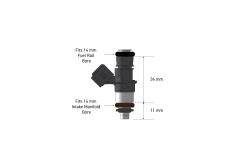 Bosch 1462cc injectors - Flowmatched set of 6 (0280158333) – photo 3