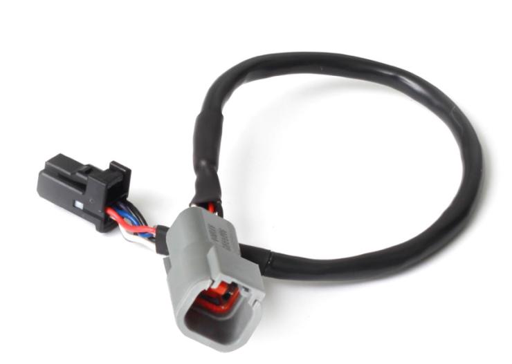 HT-130040 Haltech CAN Ada Cable DTM-4 F to 8 pin Black Tyco 75mm (3") – Réf. HT-130040