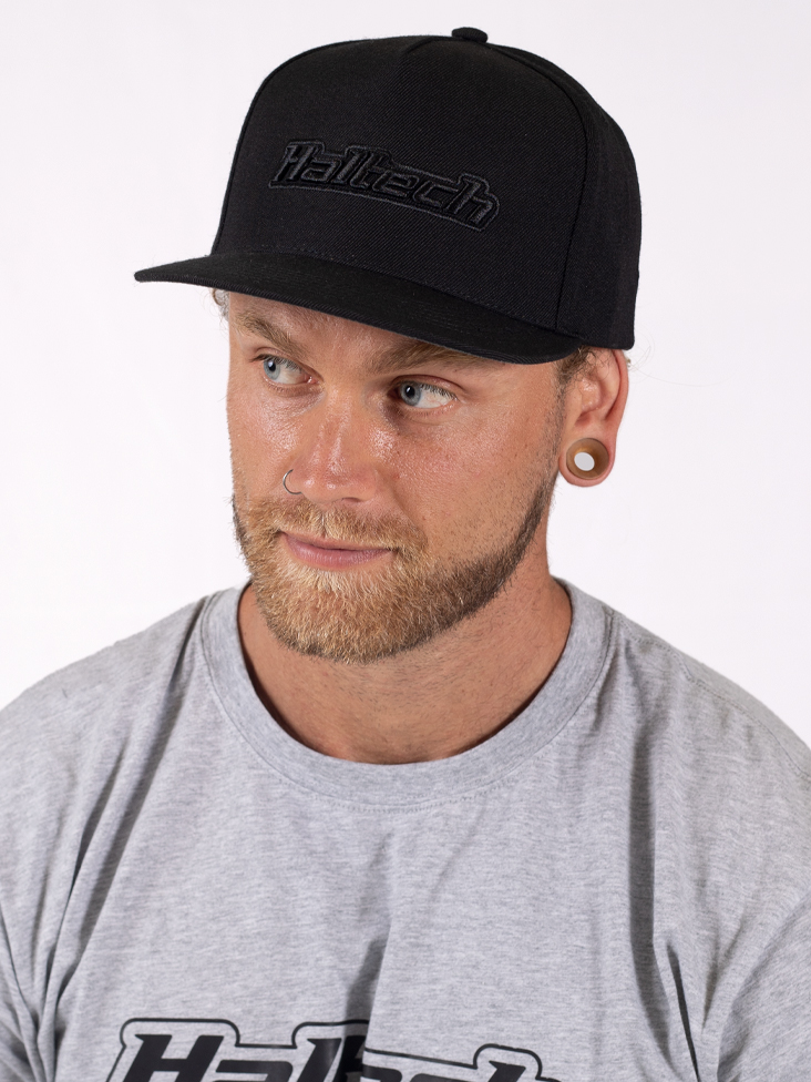 HT-301000 Haltech Snapback Cap - Black Size: One size fits all. – Réf. HT-301000