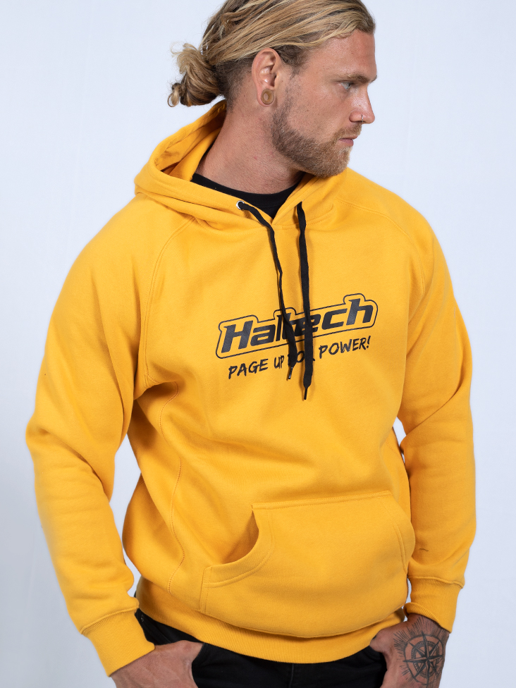 HT-301910YS Haltech Classic Hoodie - Yellow S Size: Small – Réf. HT-301910YS