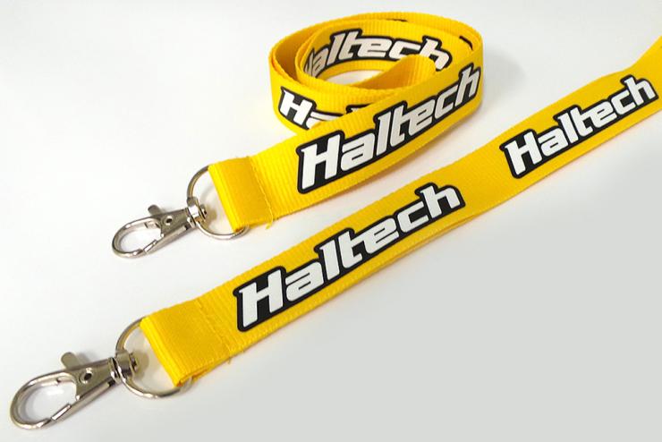 HT-309002 Haltech Lanyard - Yellow with printed logo – Réf. HT-309002