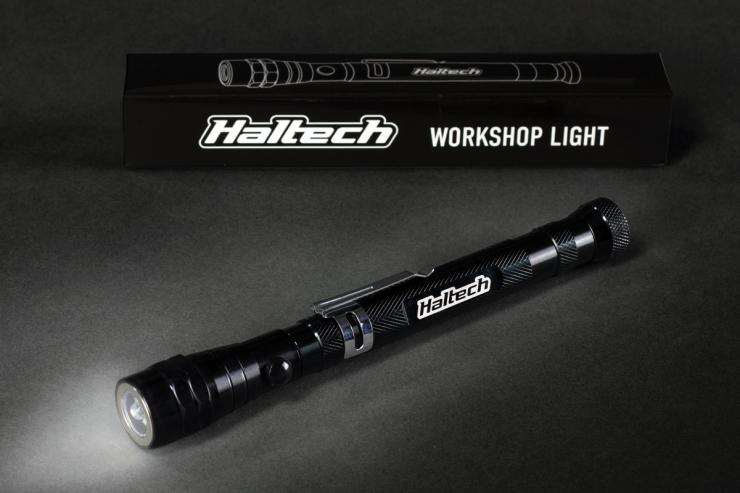 HT-309011 Haltech LED Telescopic Workshop Light Length: 17.3cm - 56.7cm – Réf. HT-309011