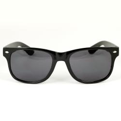 Novelty Event Sunglasses - Black w/White Logo – photo 5